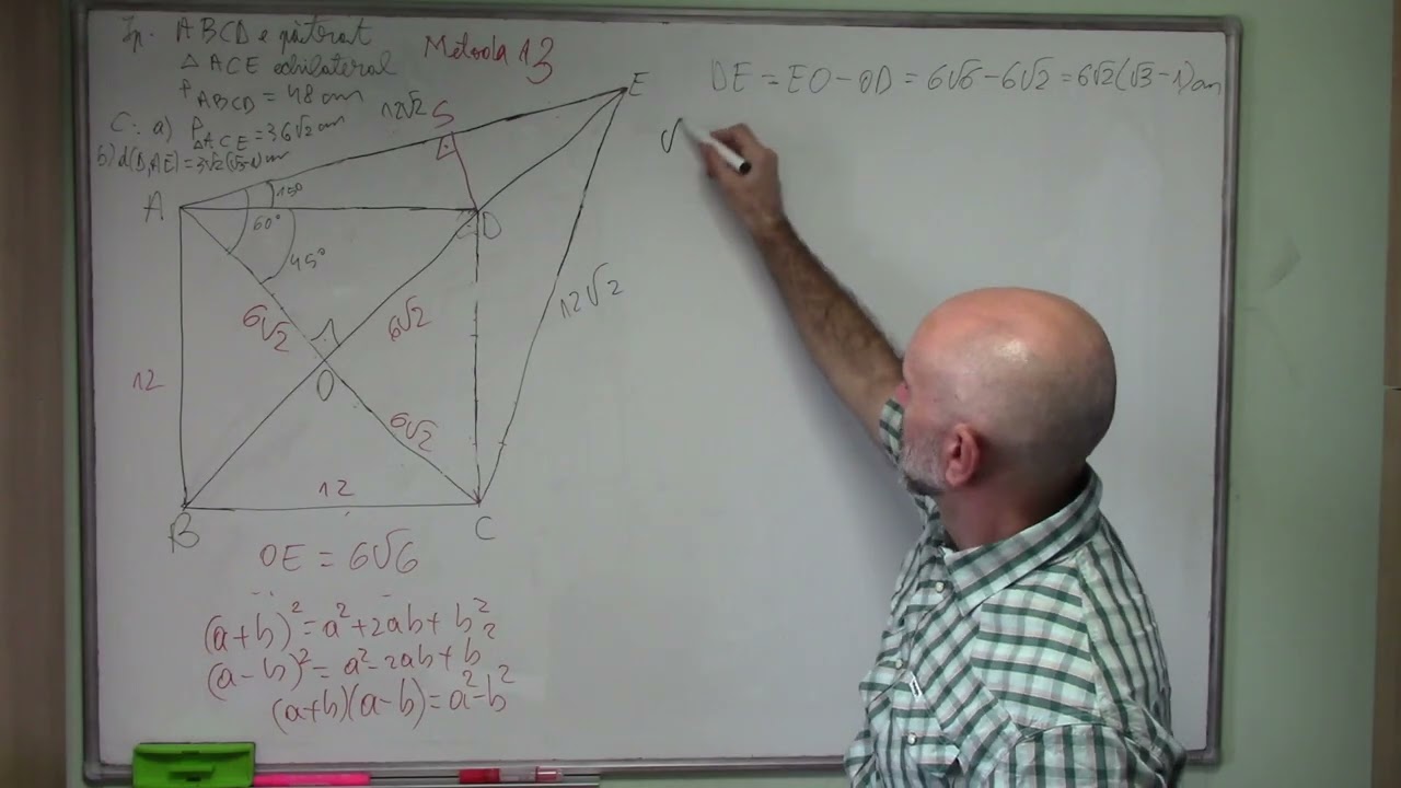 Evaluare Nationala 2025 matematica problema 4 metoda13