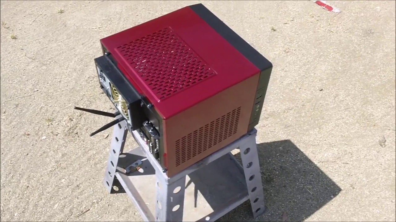 Painting a Computer Case with Spray Cans