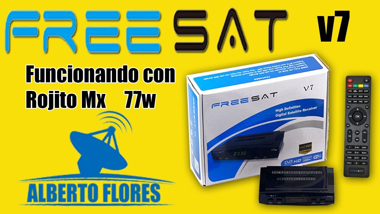 Freesat v7 con 77w