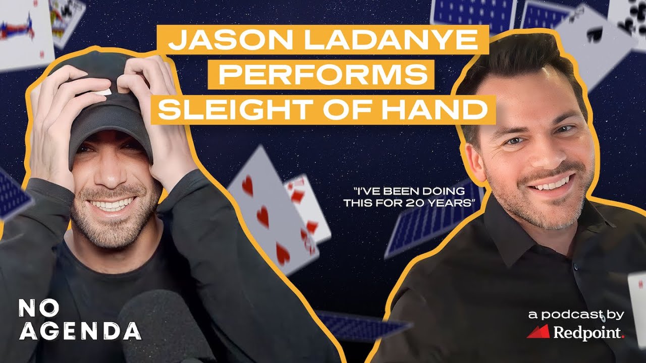 Jason Ladanye Performs Expert Sleight of Hand