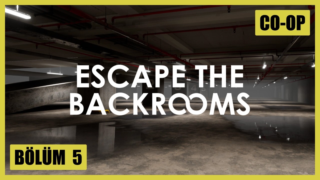 Terör Oteli (Terror Hotel) | Escape The Backrooms | Co-Op | Bölüm 5