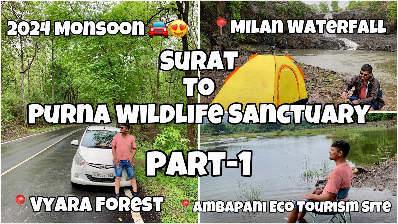Purna Wildlife Sanctuary|Ambapani Eco Tourism Site|Waterfall