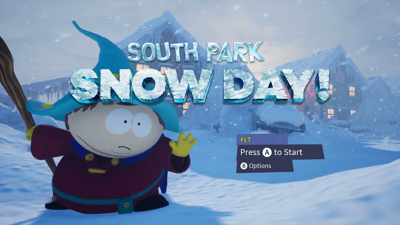 South Park: Snow Day main menu music / theme music 4k 60fps