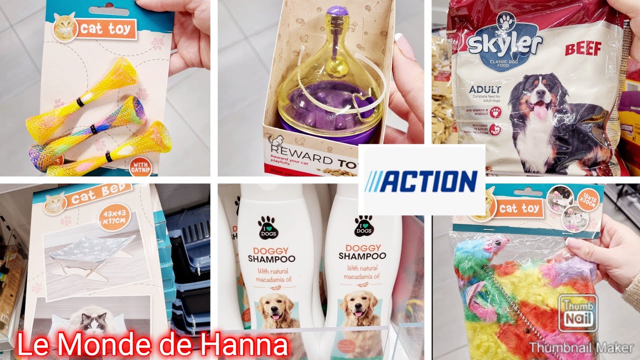 ACTION ARRIVAGE 20-01 ANIMAUX ACCESSOIRES CHAT 🐱 CHIEN 🐕