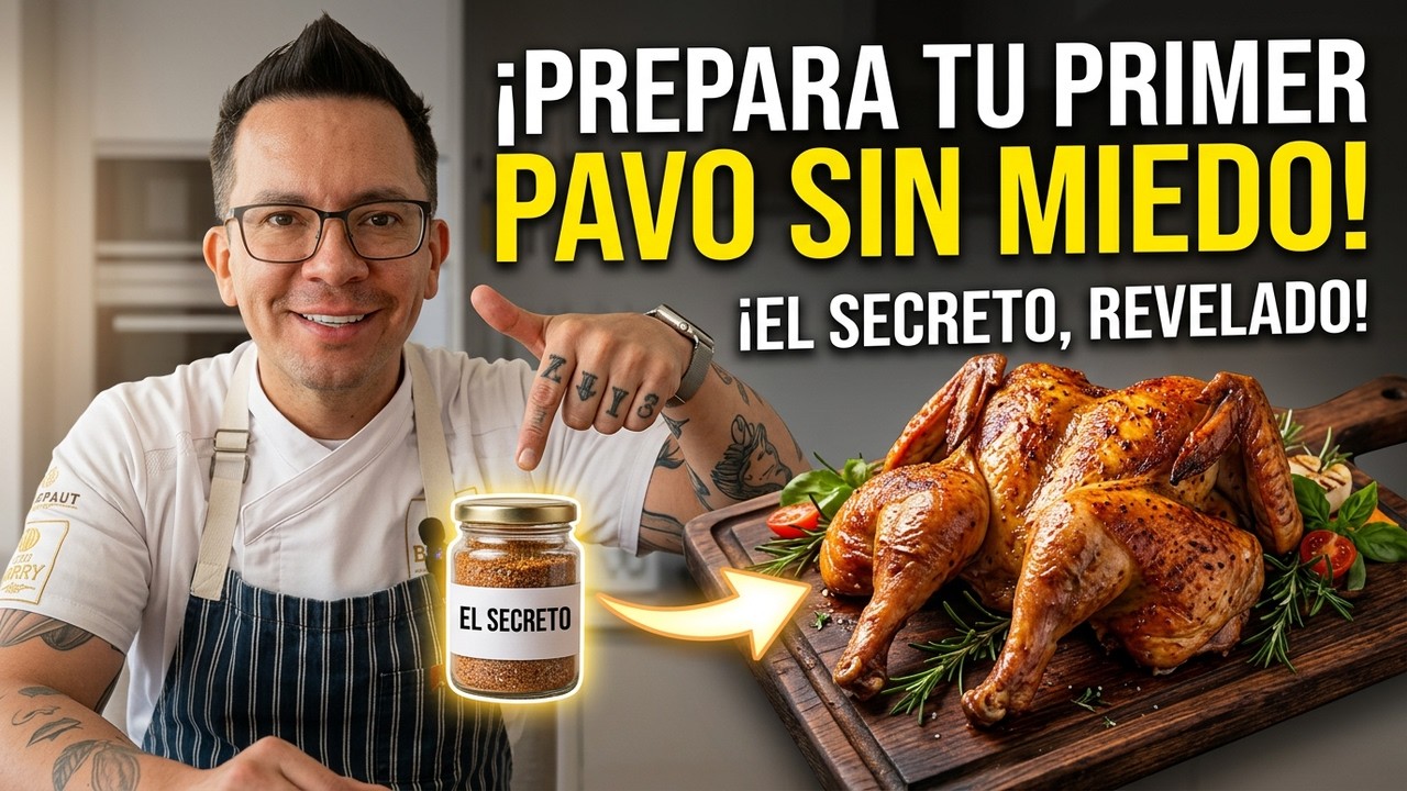 Esto NADIE te lo explicó cuando preparas TU PRIMER PAVO
