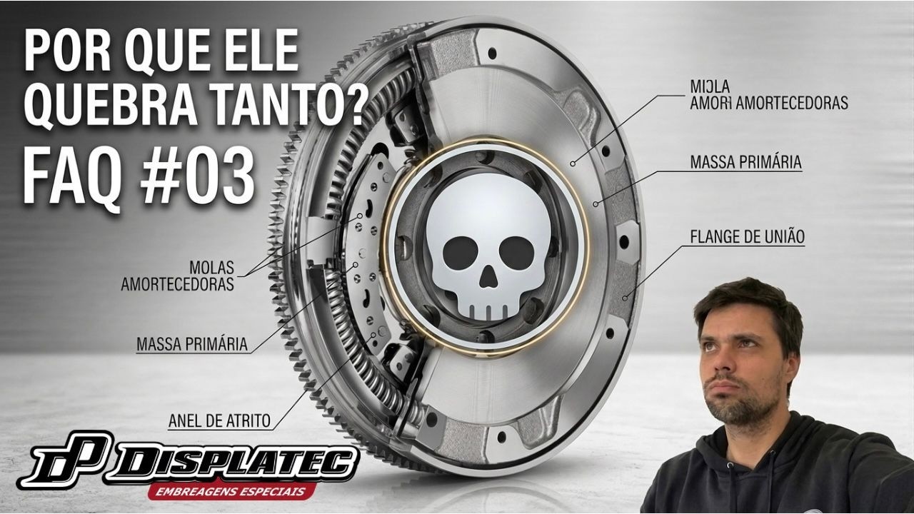 FAQ #03 Displatec - POR QUE VOLANTE BIMASSA QUEBRA TANTO ?
