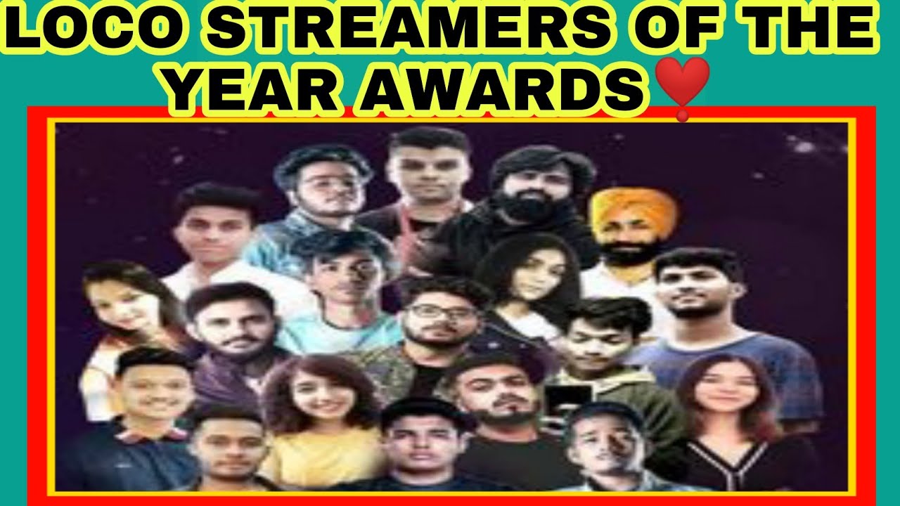 LOCO STREAMERS OF THE YEAR AWARDS ❣️ : FAVORITE STREAMING CHANNEL AWARDS. #LOCOAWARDS #LOCO #STREMER