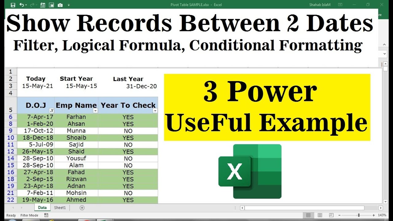 how to&nbsp;filter&nbsp;data&nbsp;between&nbsp;two&nbsp;dates&nbsp;in excel