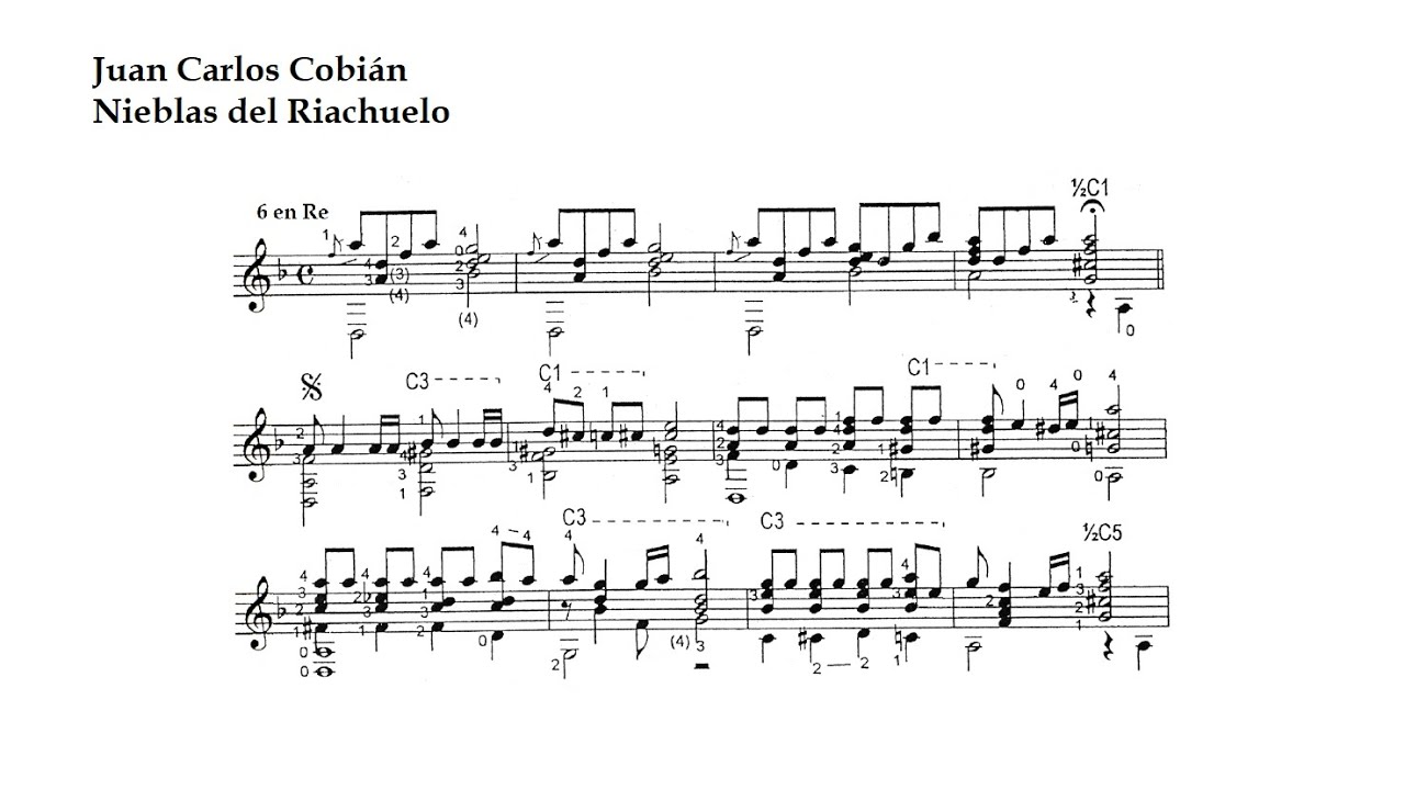 J. C. Cobián. Nieblas del Riachuelo (Tango)