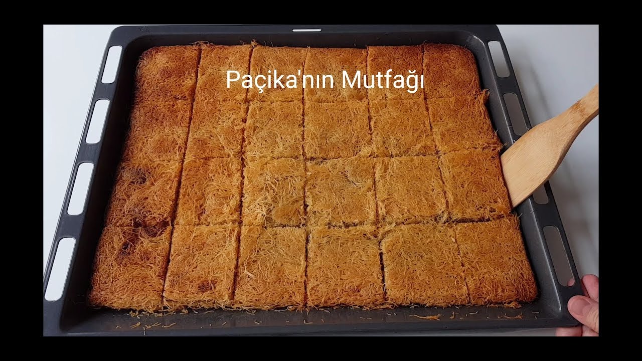 EN İYİ KADAYIF TATLISI (KAPIŞ KAPIŞ GİDİYOR) - Pa&ccedil;ikanın Mutfağı