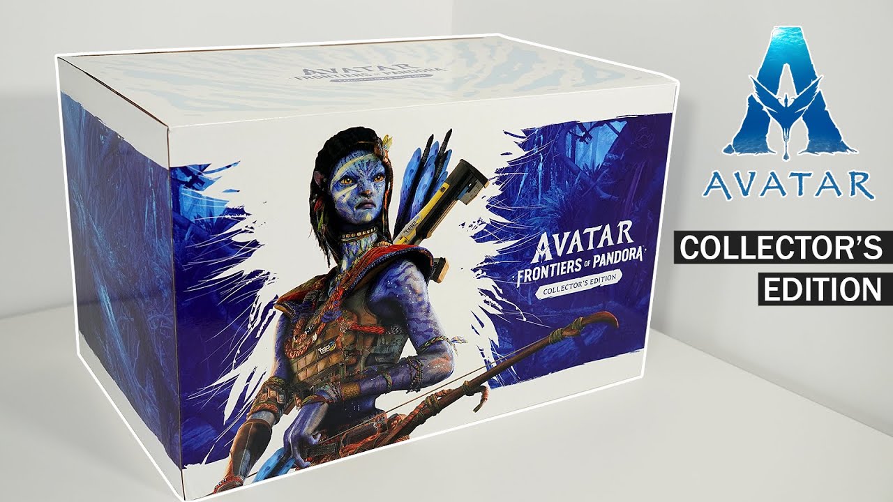 Unboxing AVATAR Frontiers of Pandora PS5 Collector's Edition with Gameplay - ASMR