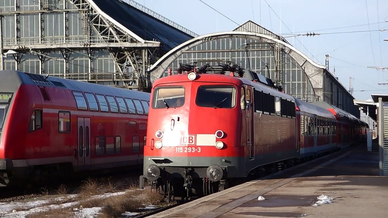 BR 115: Letzte Eins&auml;tze vor PbZ-Z&uuml;gen - aufgenommen in Bremen Hbf 2017