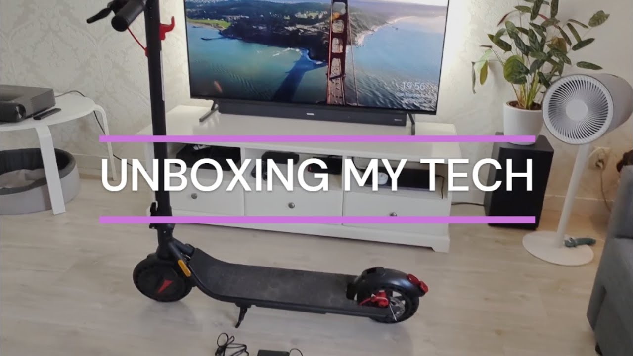 SHARP KS1CEUB  Electric Scooter - Unboxing