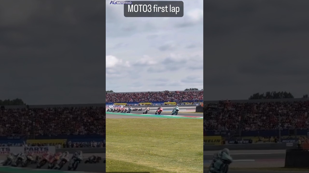 TT Assen gp Moto3 race started #ttassen #moto3 #start