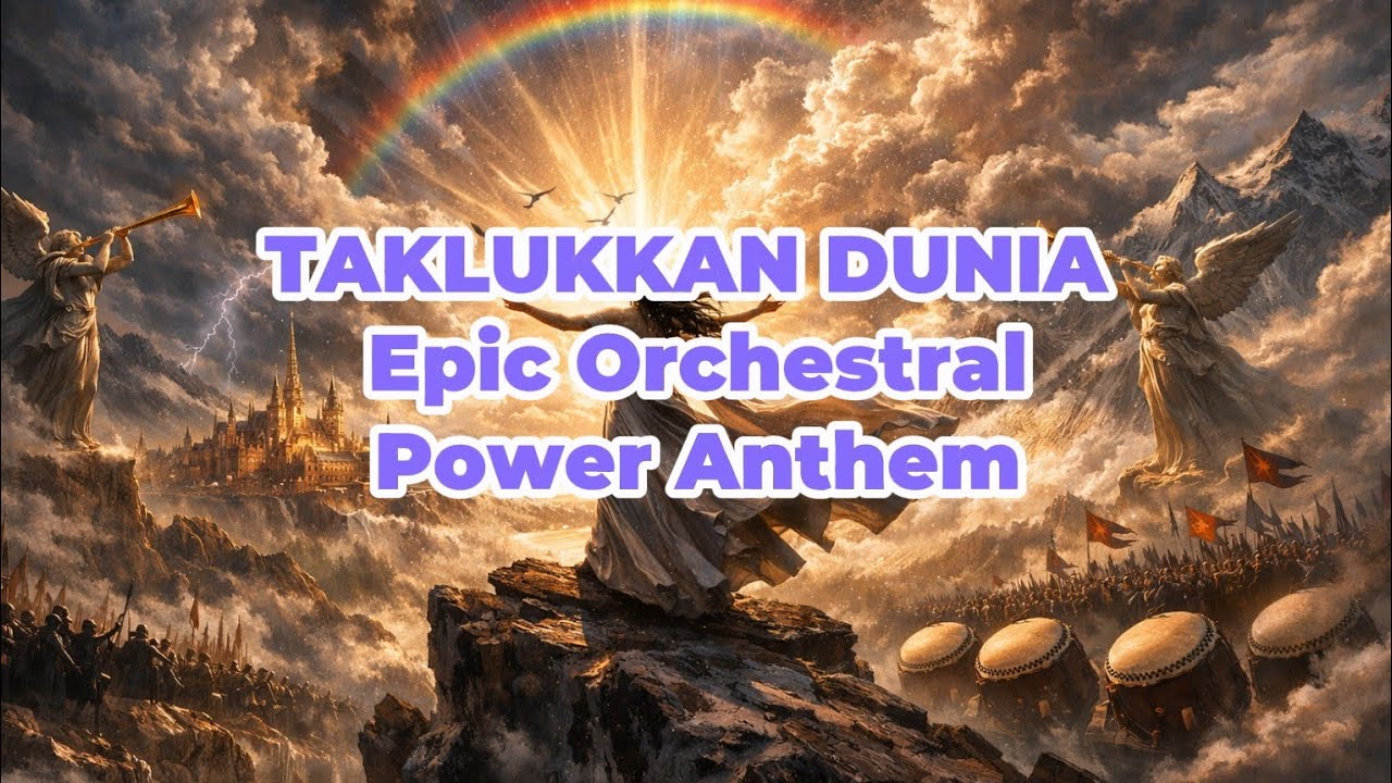 TAKLUKKAN DUNIA — Epic Orchestral Power Anthem | Emotional Female Vocal • Masterpiece Song