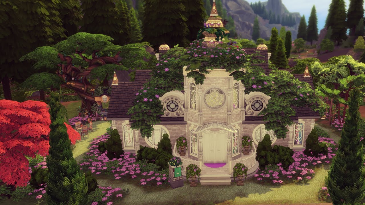Magical Family Home +++ Sims4 Speed Build ( No CC )