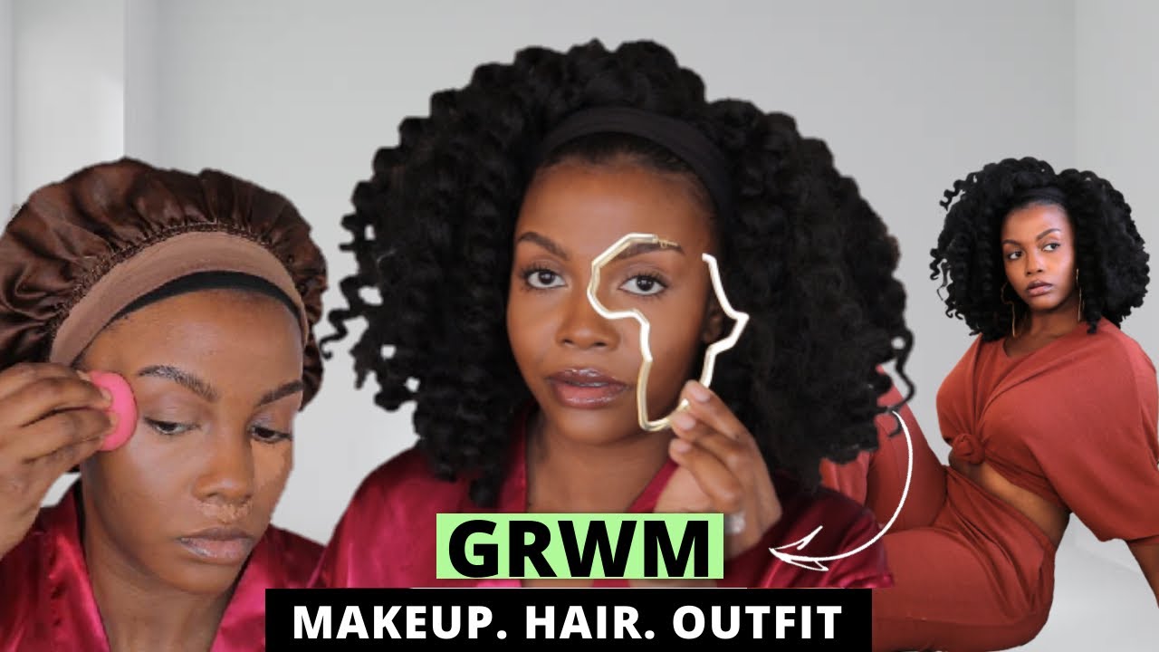 FULL GRWN | NEUTRAL EVERYDAY MAKEUP + HAIR + OUTFIT | GABBYSQUEENDOM