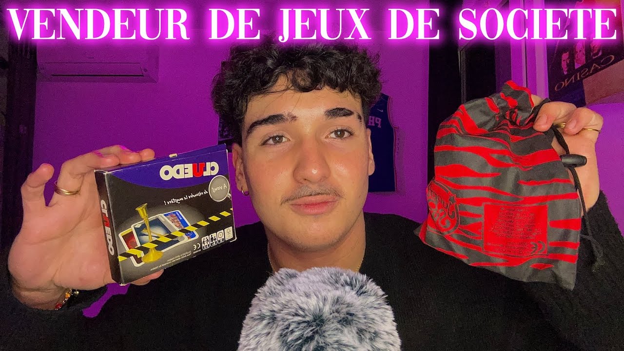 ASMR ROLEPLAY VENDEUR DE JEUX DE SOCIÉTÉ