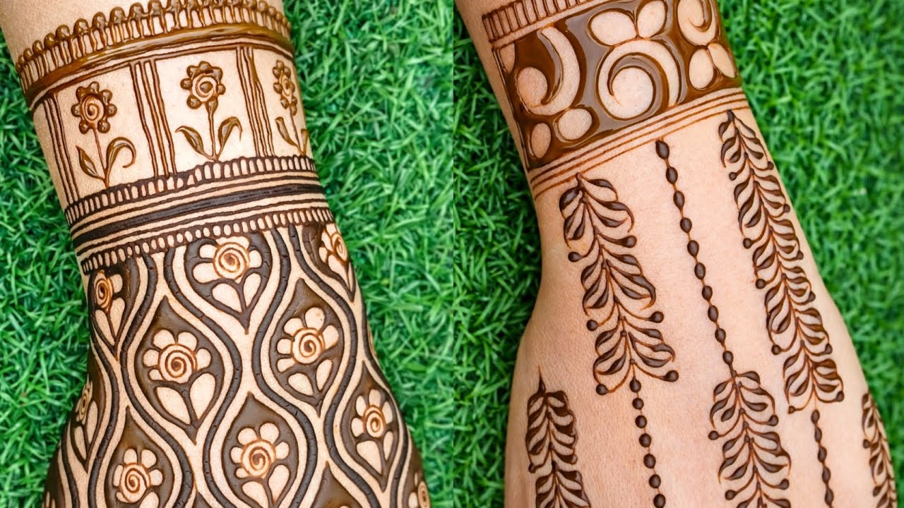 Latest Back Hand Mehndi Design 2026 | Simple & Full Hand Henna