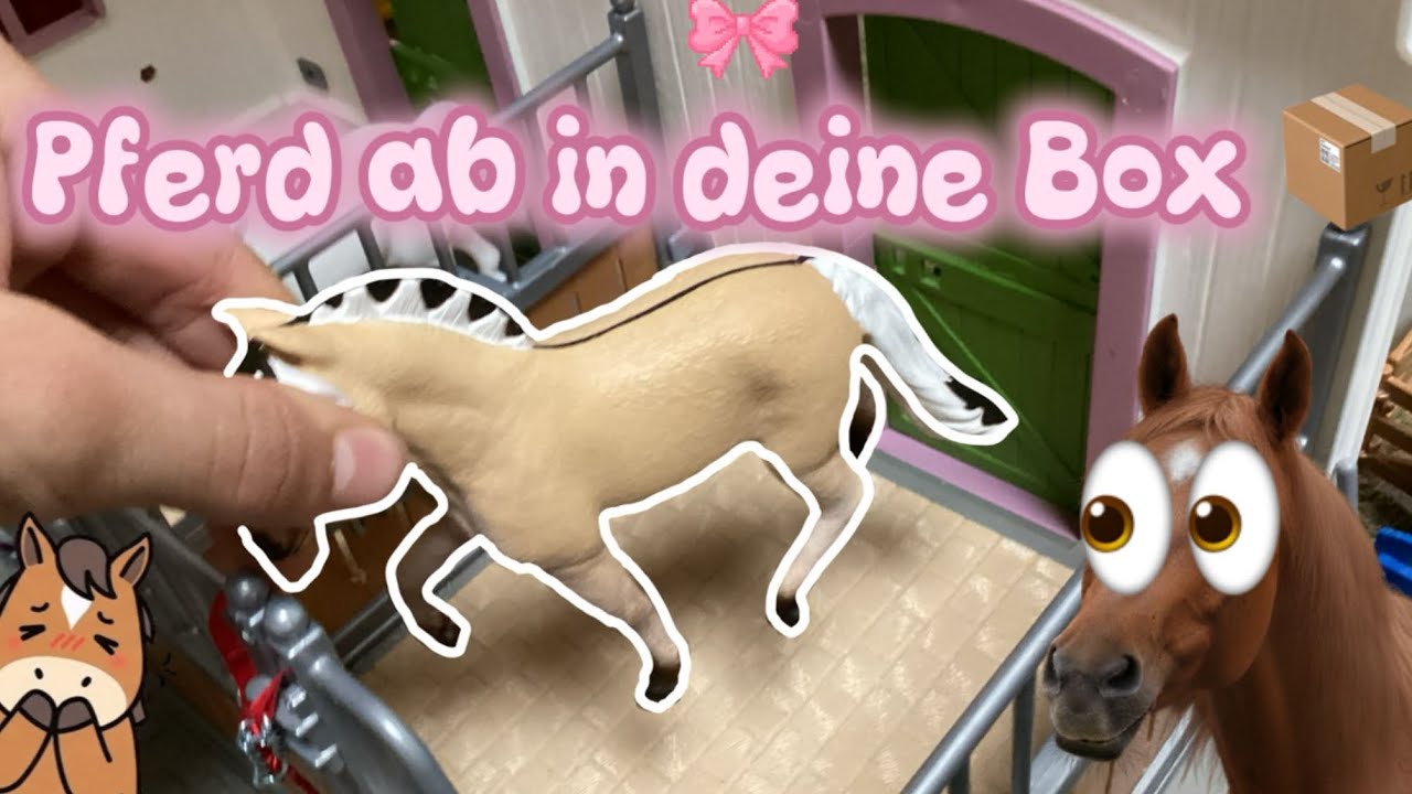 Pferd ab in deine Box 📦 👀/Schleich 