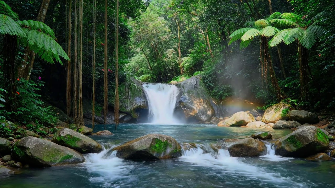 Serene Flowing River 🌿 Gentle Natural Ambience for Sleep, Focus, and Relaxation #1675