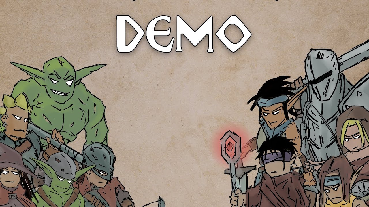 Demo of my board game Battle Dungeon