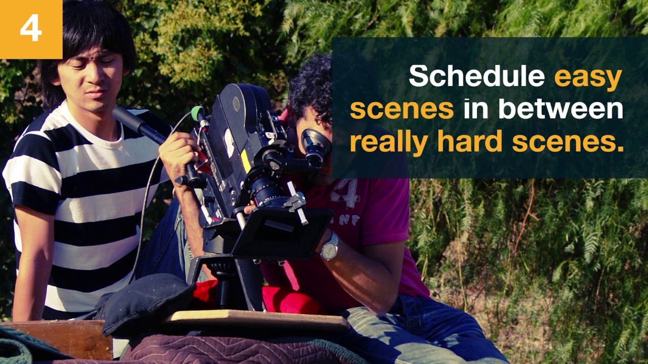 5 Shooting Schedule Pro Tips That Build Momentum on Set: Part 1