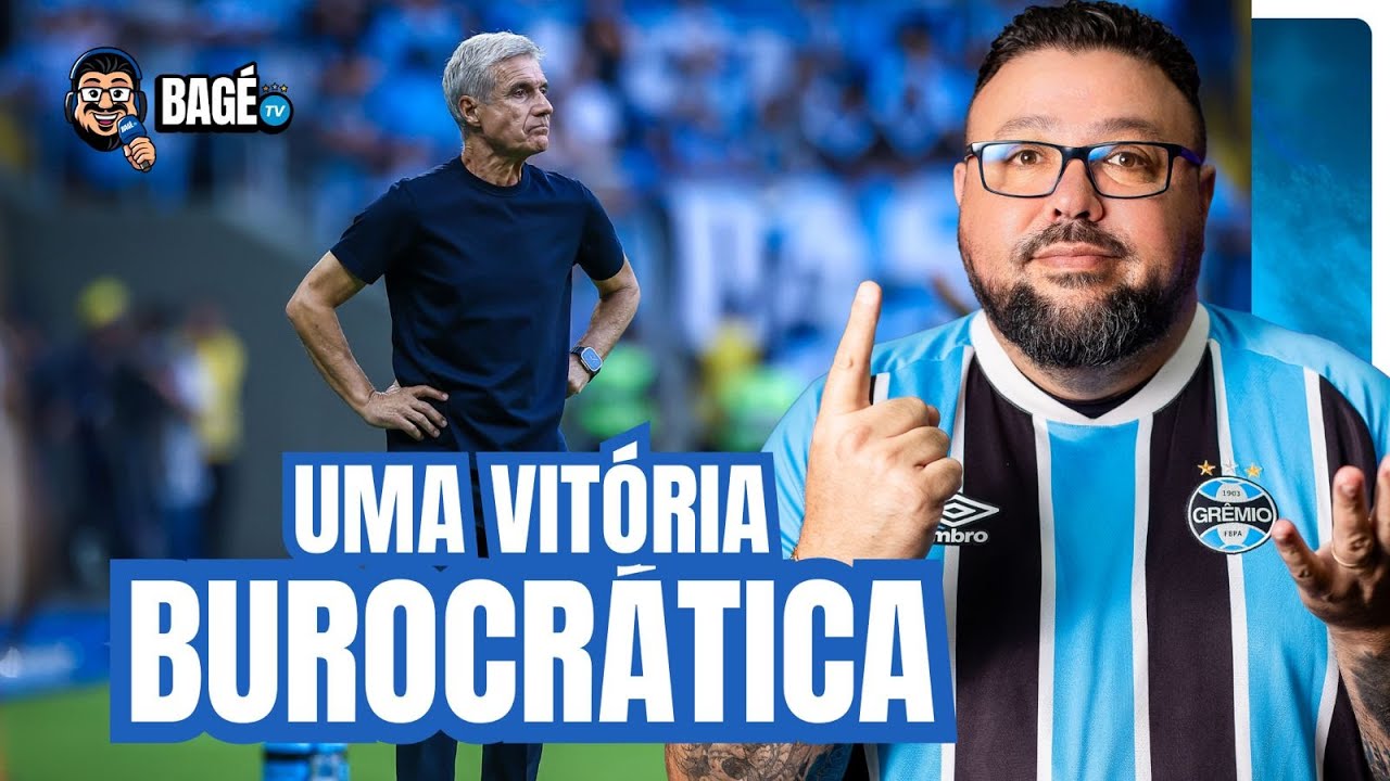 🇪🇪⚫️⚽️🔵 GRÊMIO FEZ A OBRIGAÇÃO, SEM CONVENCER.