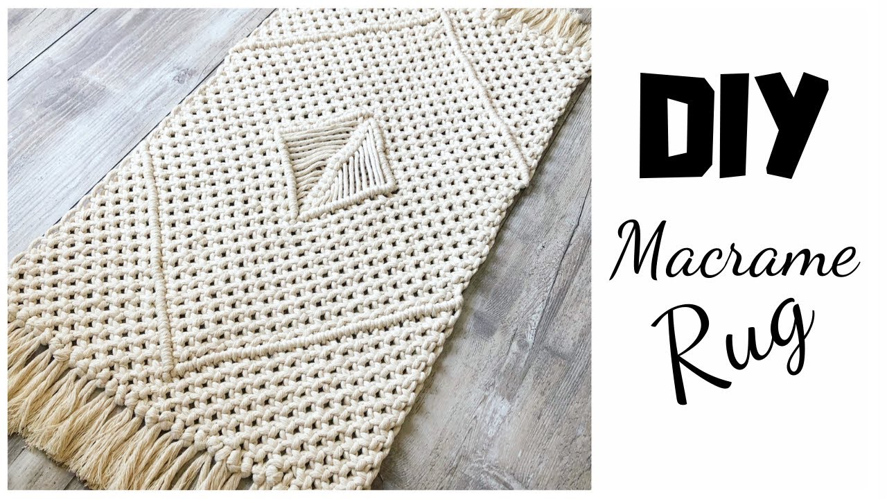 DIY Macrame Rug Tutorial