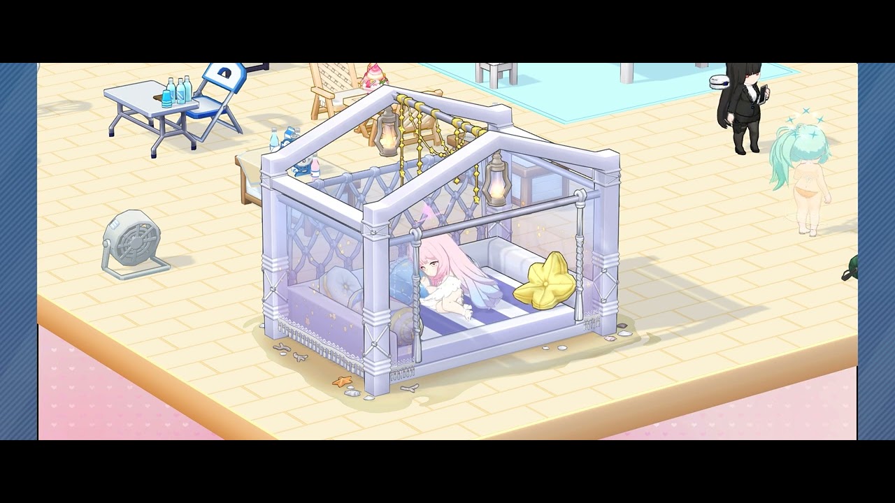 Mika BED interaction Shinon's Battle Pass | Blue Archive [Steam]