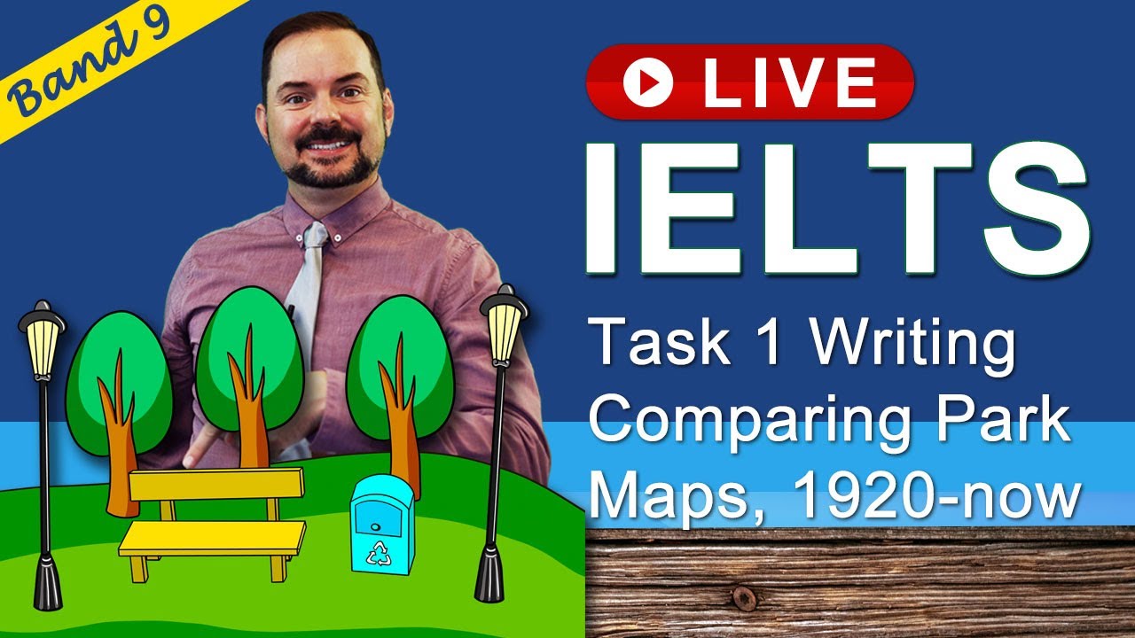IELTS Live Class - Writing Task 1 – Comparing Park Maps