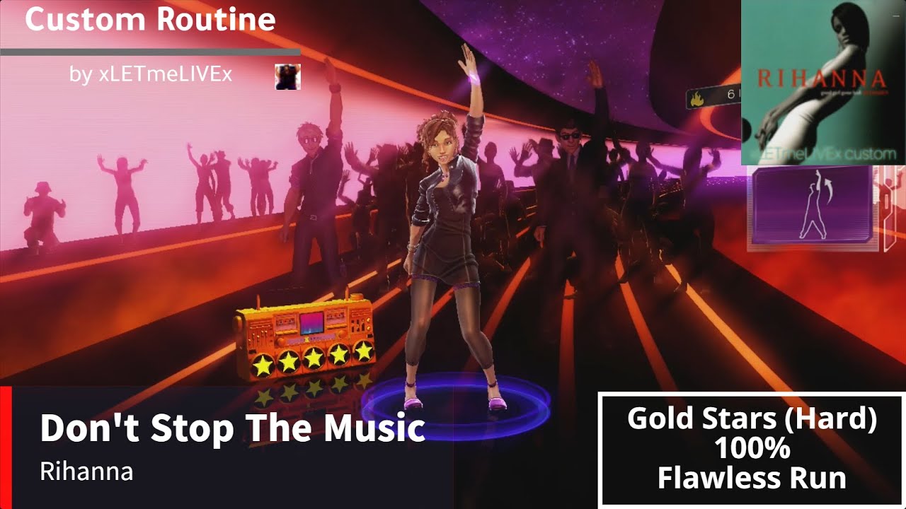 Dance Central 3 Deluxe | Don't Stop The Music - Rihanna (Flawless Run)