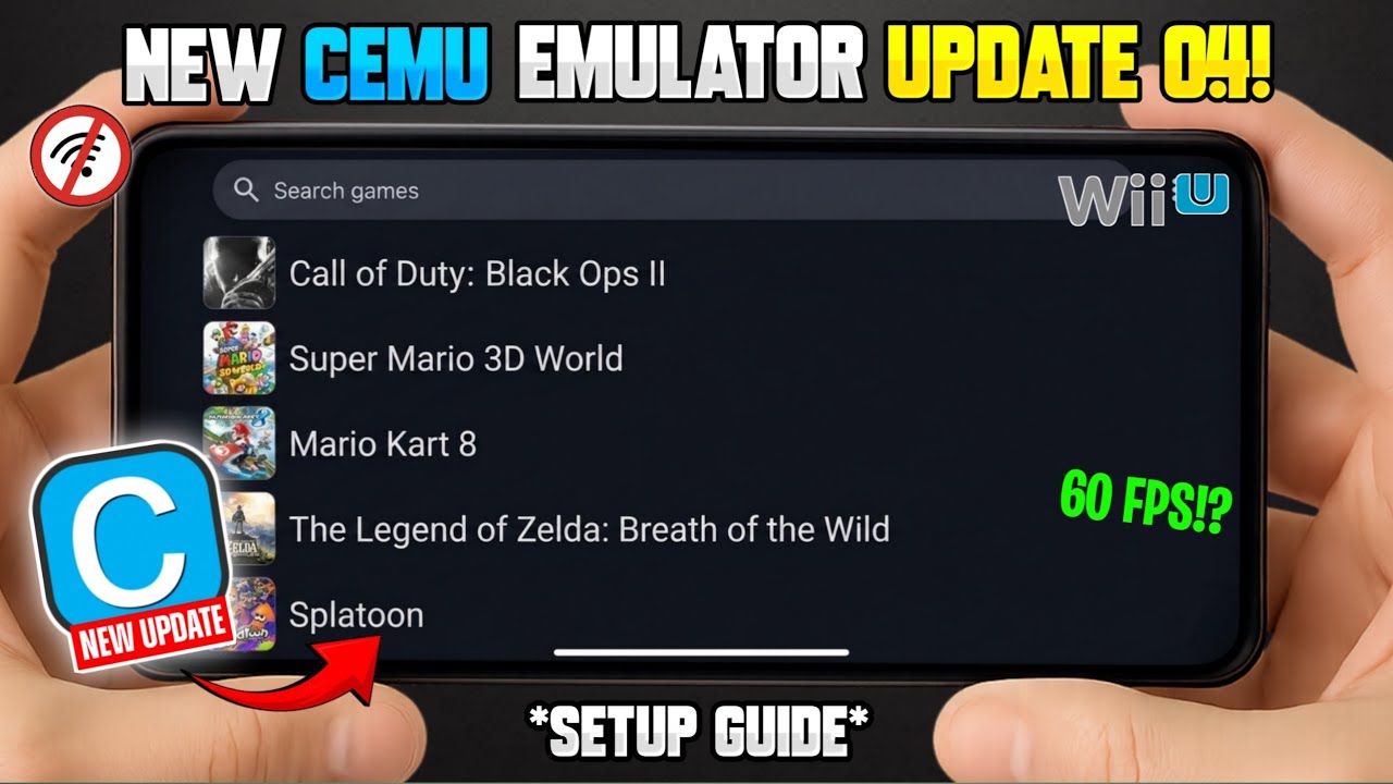 Обновление Cemu 0.4 🔥 Полная установка + оптимальные настройки (руководство по плавной игре)