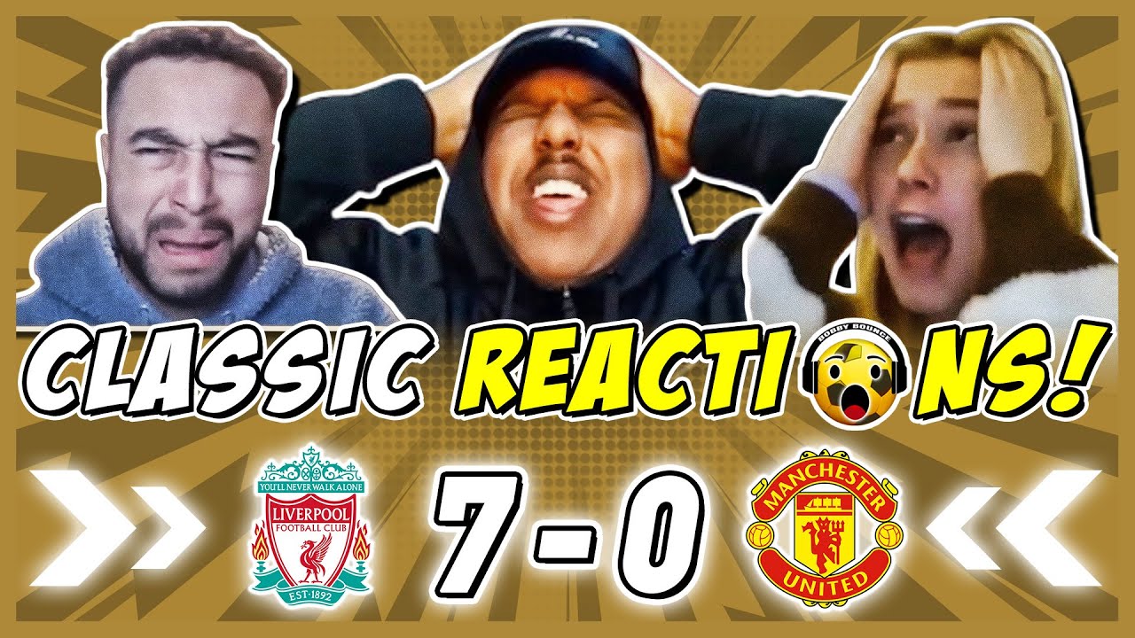 CLASSIC Man Utd Fans MELTDOWN 🤬 Reaction to Liverpool 7-0 Man Utd | Premier League Fan Reactions