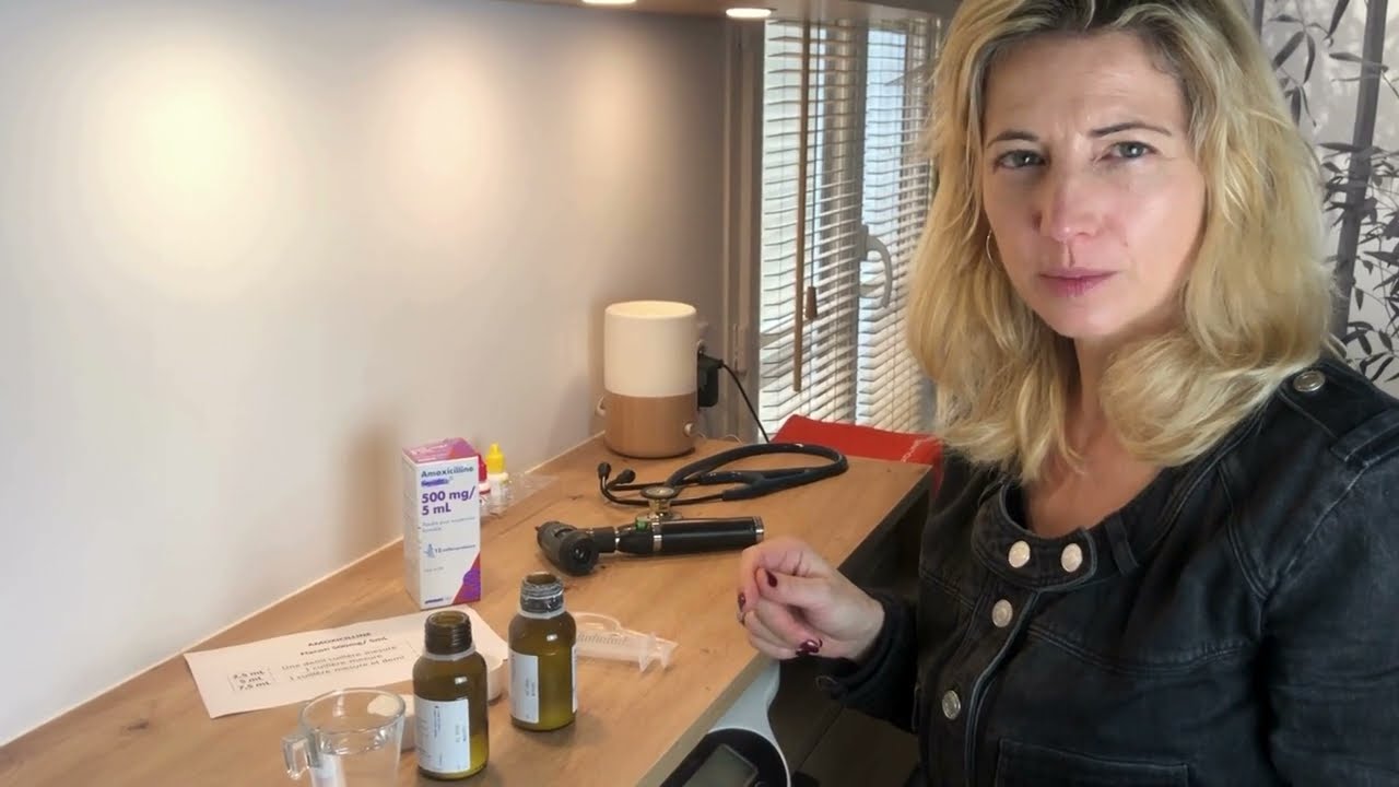 Comment reconstituer et administrer l'Amoxicilline chez l'enfant, par le Docteur Capucine Journé
