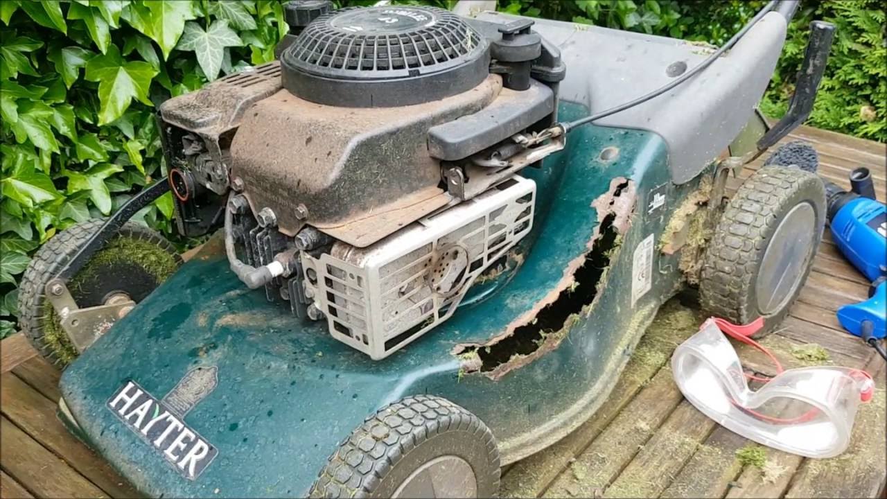 Hayter Lawnmower Deck Repair