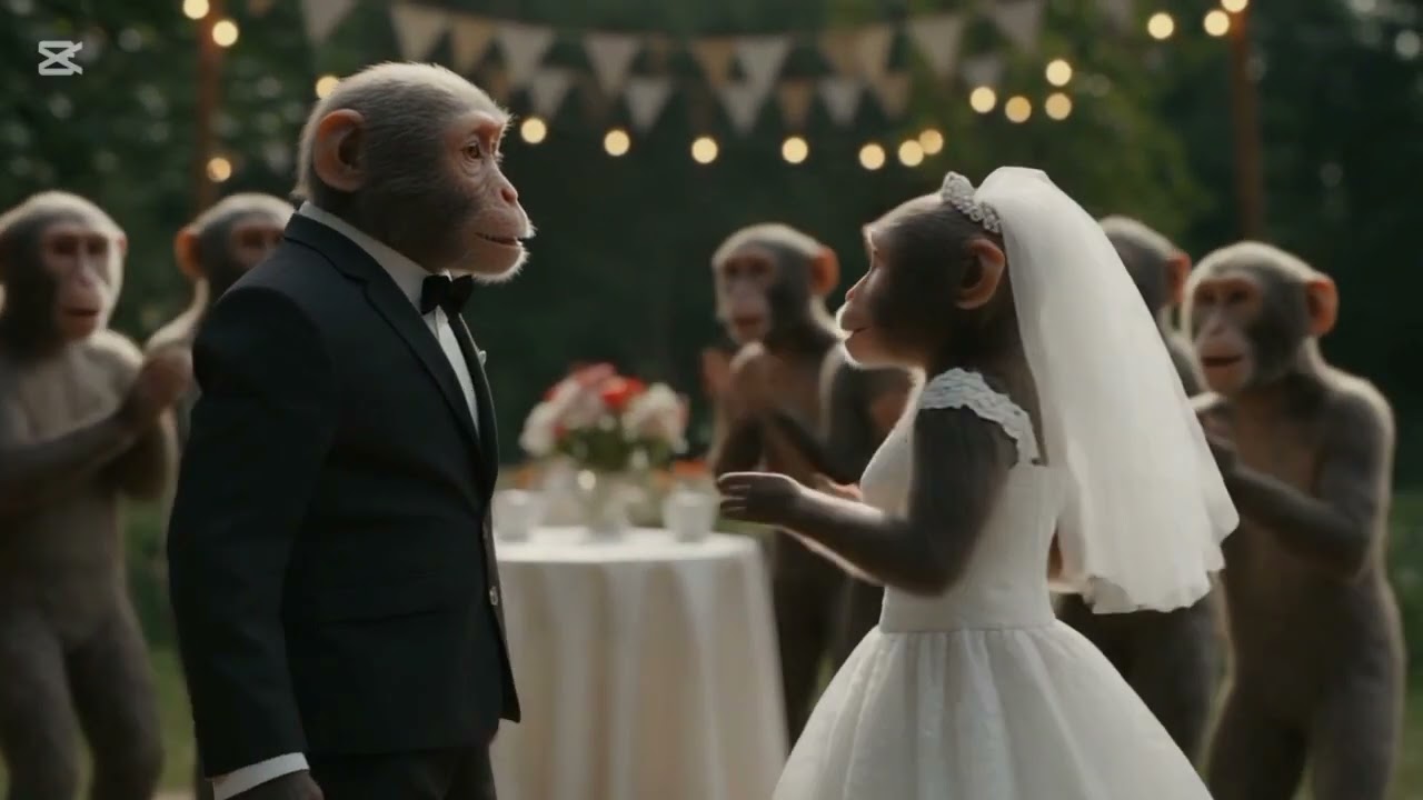Monkey Wedding Madness 🐒💍 | The Wildest Jungle Party!