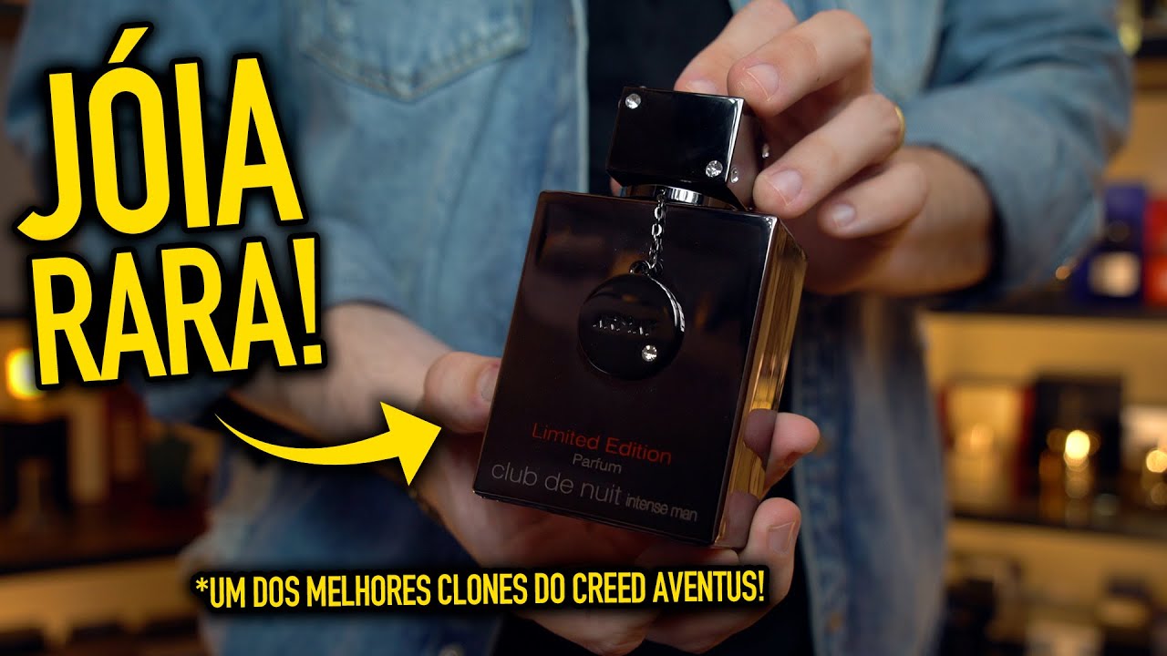 JÓIA RARA - UM DOS MELHORES CLONES DO CREED AVENTUS - PERFUME ARMAF CLUB DE NUIT INTENSE PARFUM