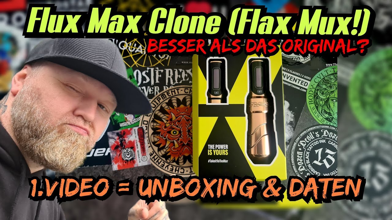 Flux Max (Fernostvariante) - Bestellt und ausgepackt - Erster Eindruck.