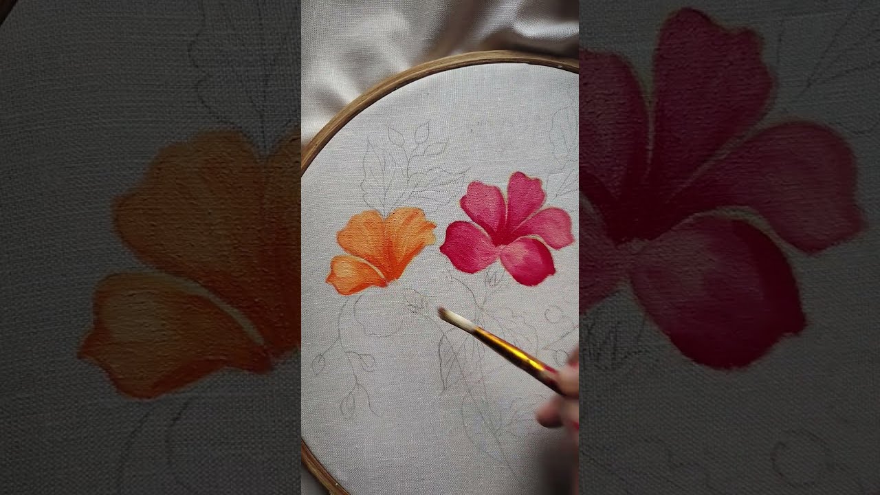 Beautiful Floral Painting Step by Step | Easy Art for Beginners