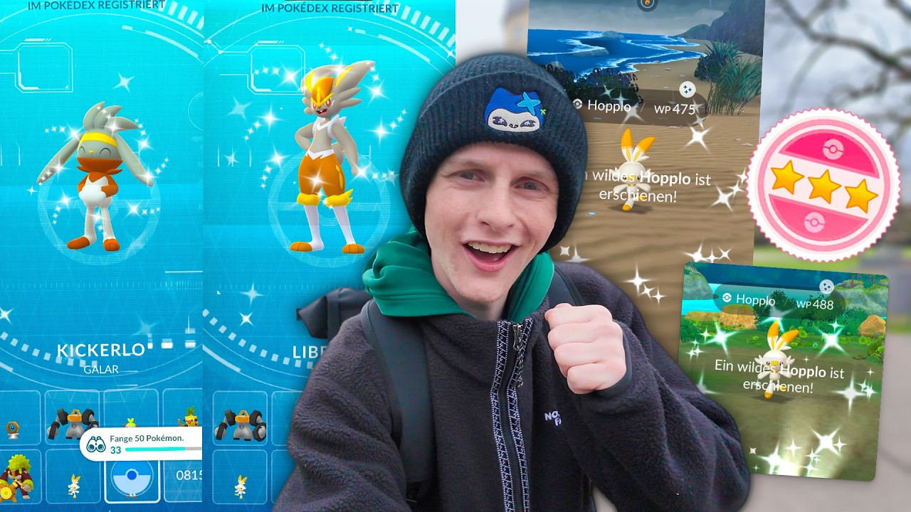 SO SEHEN 50+ SHINYS am HOPPLO COMMUNITY DAY aus!