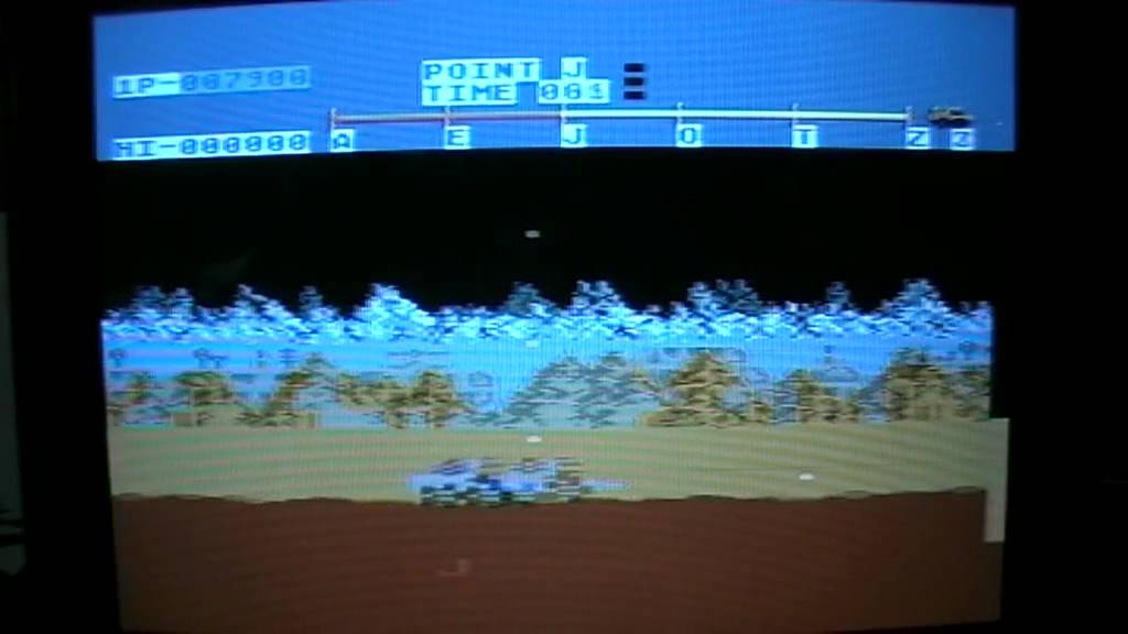 Let's Compare: Moon Patrol - Atari 2600 vs. 800XL vs. C64 vs. Atari ST