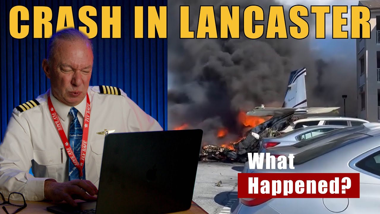 Lancaster Beechcraft Bonanza Crash: How This Pilot Saved Lives | Captain Steeeve Reacts