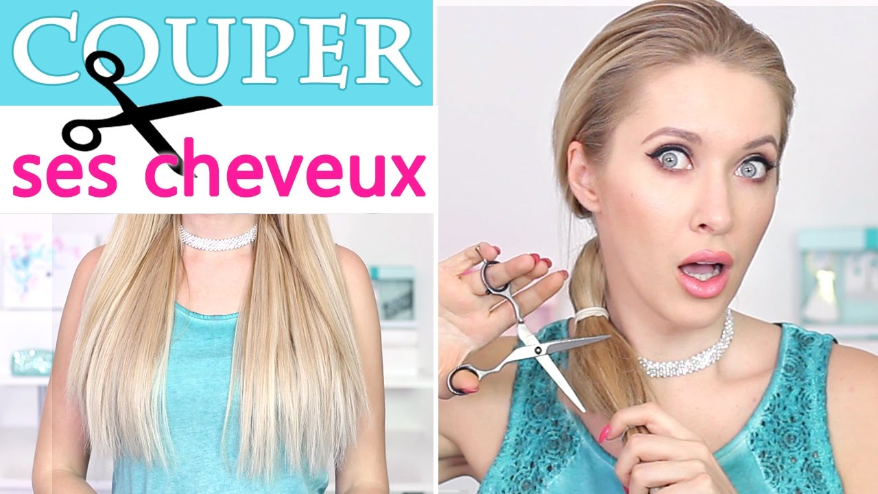 ✄ Comment couper ses cheveux soi même ✄  pointes/fourches  ✄