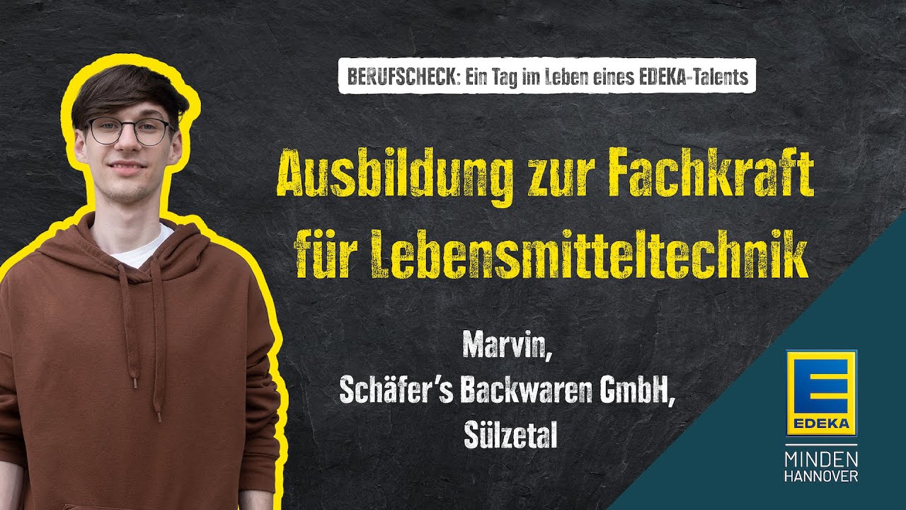Der BerufsCHECK: Ausbildung zur Fachkraft für Lebensmitteltechnik