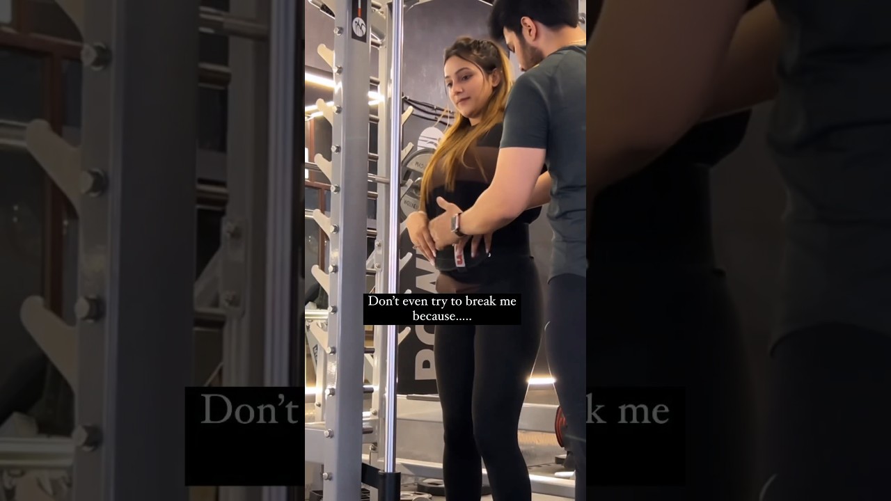 Keep grinding🔥 #tusharshruti #viral #trending #couple #gym #shortvideo #workout #love #gymrat #new