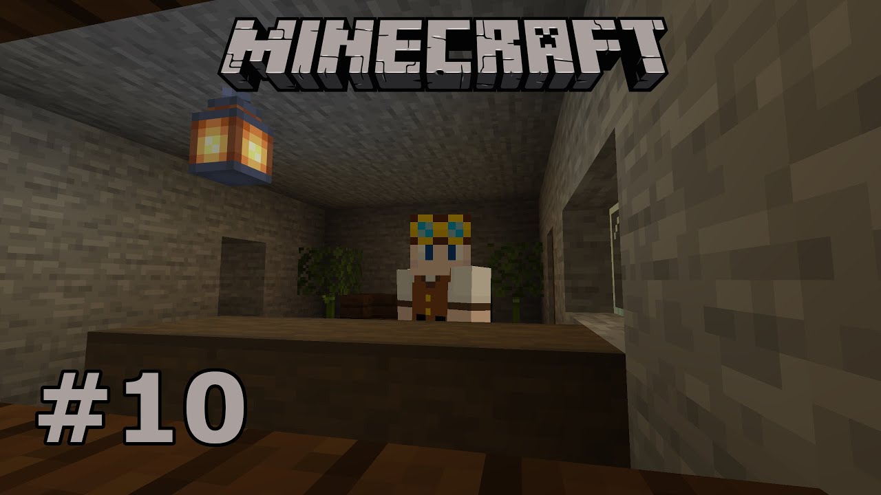 Minecraft - Handel w tunelach i kolejny plan budowy #10
