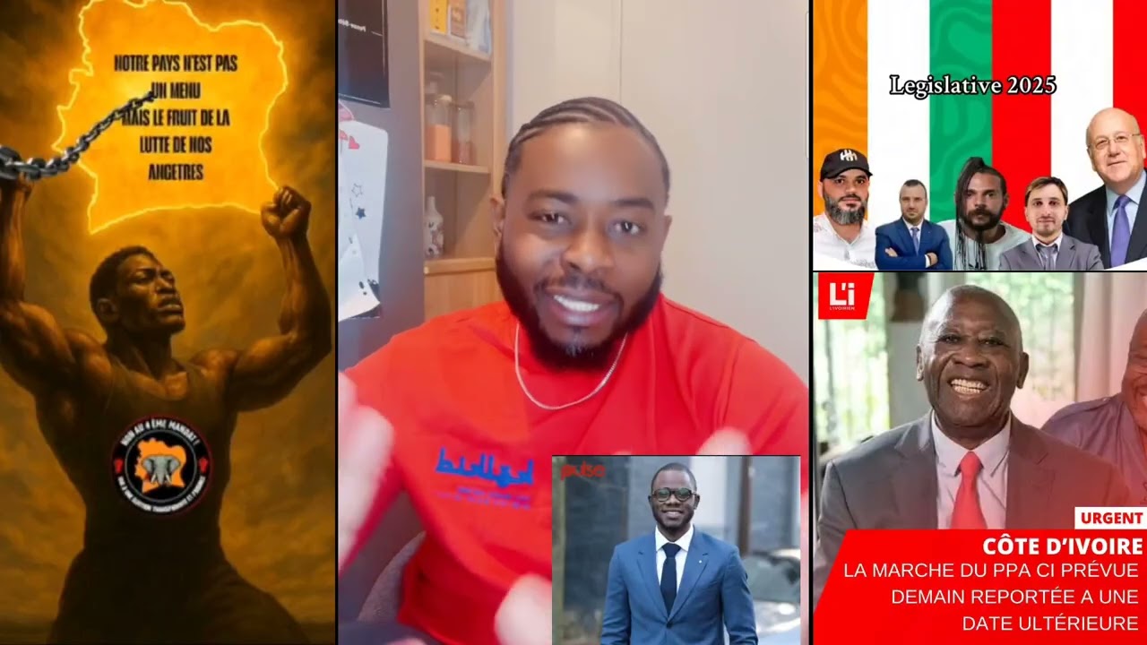 🔴 Nsan Atumgblan en live : Affaire libanais candidat aux &eacute;lections en C&ocirc;te d'Ivoire. Marche du 08