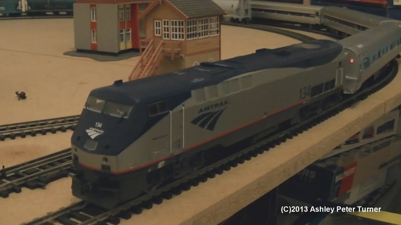 Athearn 9669 GE P42DC Diesel Locomotive #134 Amtrak Phase V (HO Scale) Review HD