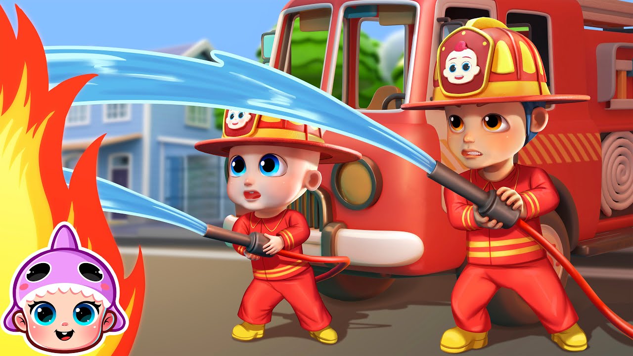 El Camión de Bomberos 🚒🔥 + Más | Bubbleee Español - Canciones Infantiles Y Más ✨